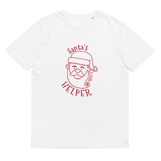 Santa's Helper Unisex organic cotton t-shirt